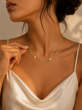 Love Heart Multiple Name Necklace