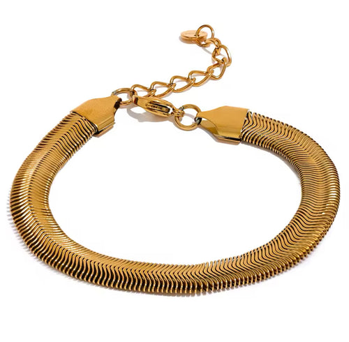 ‘Mariah’ Snake Chain Bracelet