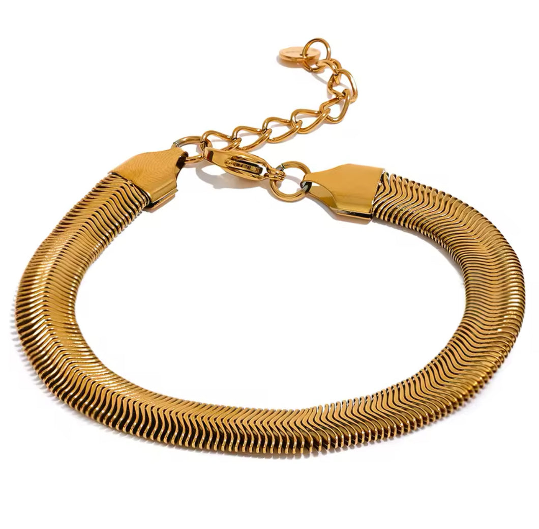 ‘Mariah’ Snake Chain Bracelet
