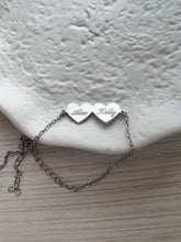 Multiple Name Engraved Love Heart Bracelet