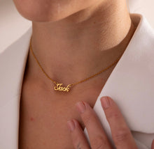 Women's 18K Gold Plated Personalised Name Necklace