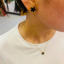 18K Gold Plated Lucky Clover Set