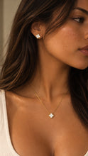 18K Gold Plated Lucky Clover Set