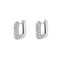 9mm Cubic Zirconia Huggie Earrings