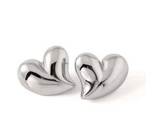 Bold & Beautiful Love Heart Earrings