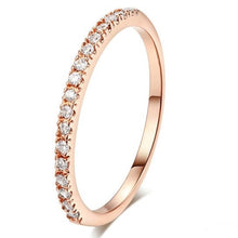 White Gold Plated Keep It Simple Thin Band Ring - Prince's Boutique 