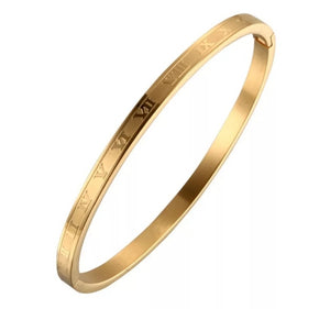 Pre Order Roman Numeral Bangle - Phase Two - Prince's Boutique 