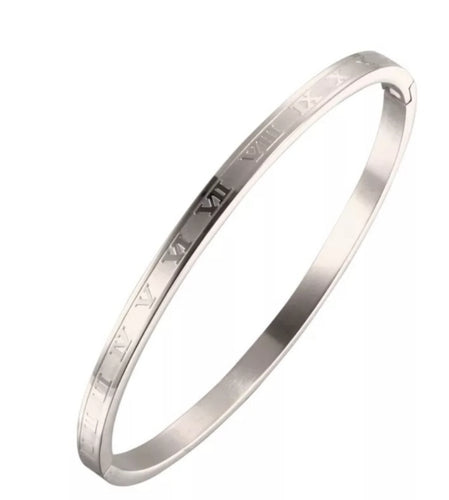 Pre Order Roman Numeral Bangle - Phase Two - Prince's Boutique 