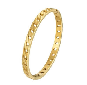 Classic Chain Link Bangle - Prince's Boutique 