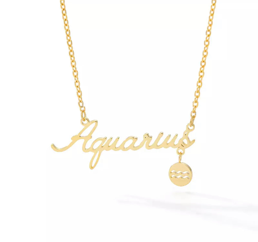 Star Sign Necklace - Prince's Boutique 