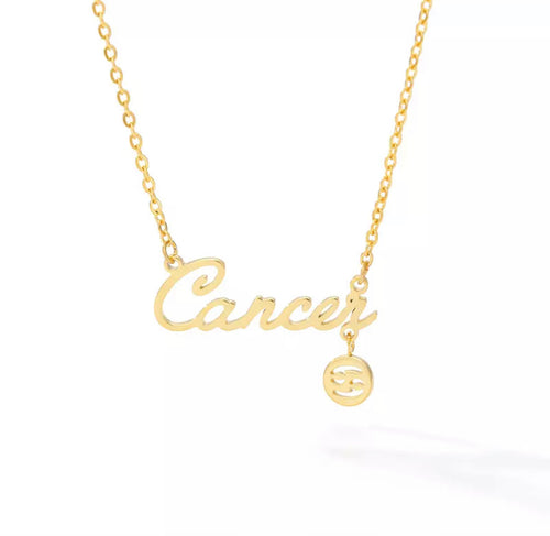 Star Sign Necklace - Prince's Boutique 