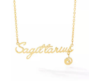 Star Sign Necklace - Prince's Boutique 